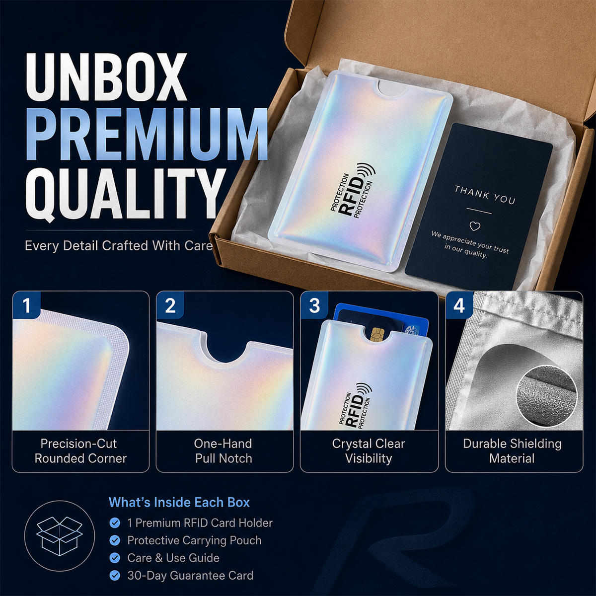 RFID Blocking Sleeves – Protect Your Cards from Electronic Theft