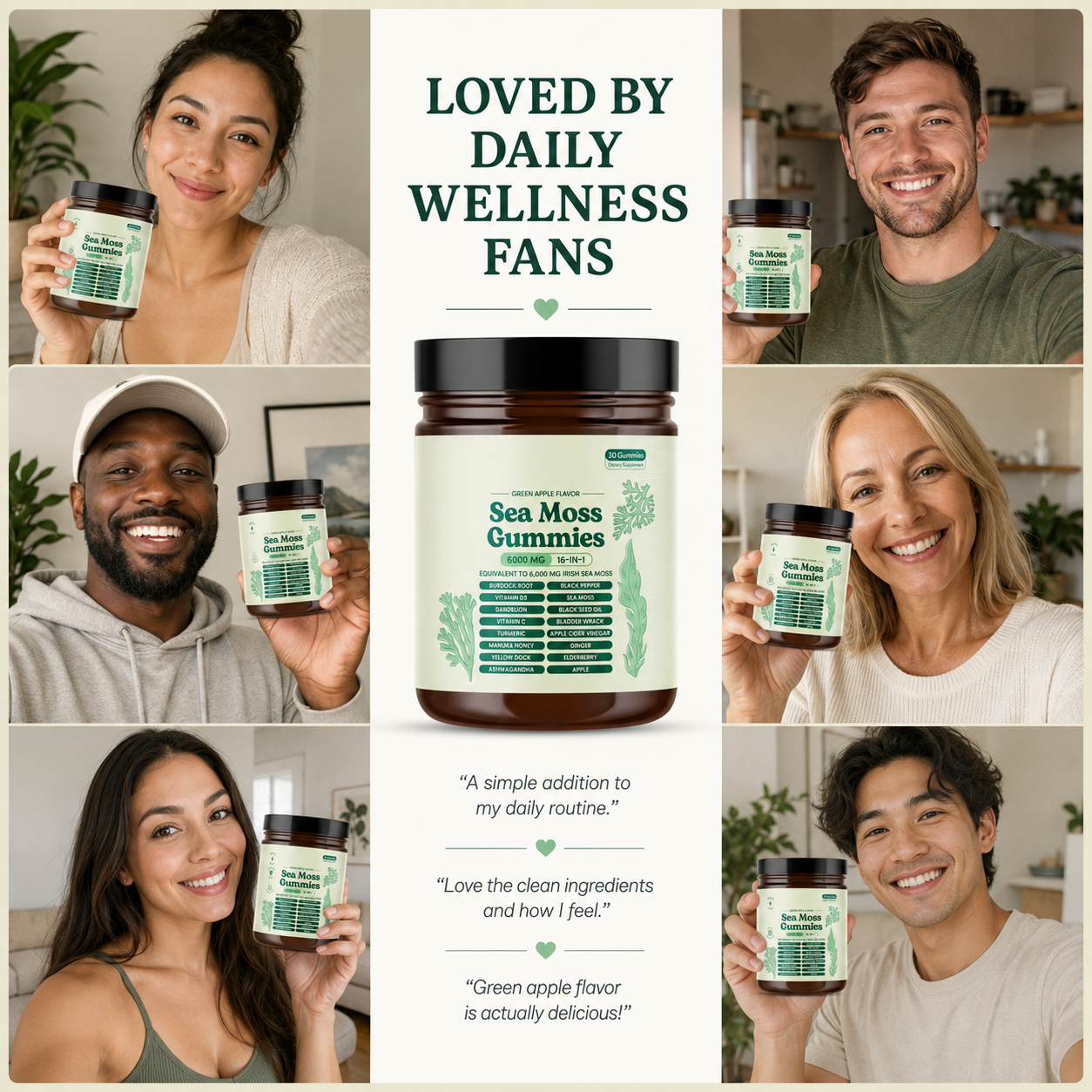 Sea Moss 16-In-1 Gummies