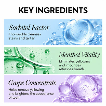 Purple Toothpaste Tablets-Fluoride-free oral care