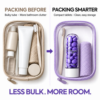 Purple Toothpaste Tablets-Fluoride-free oral care