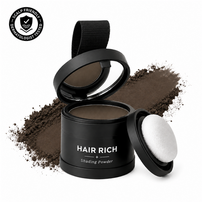 Men’s Hairline Powder for Root Touch Up & Volumizing Hair