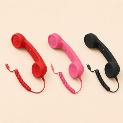 ☎️ Retro Phone Handset for Smartphone | Classic Vintage Call Experience