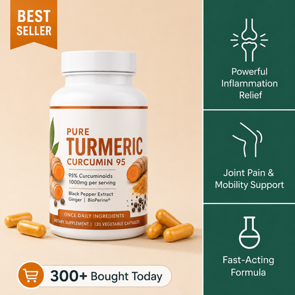 Pure Curcumin Turmeric Capsules
