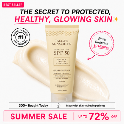 Organic Tallow Mineral Sunscreen