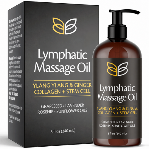 Ylang Ylang Ginger Body Massage Oil with Collagen & Stem Cells