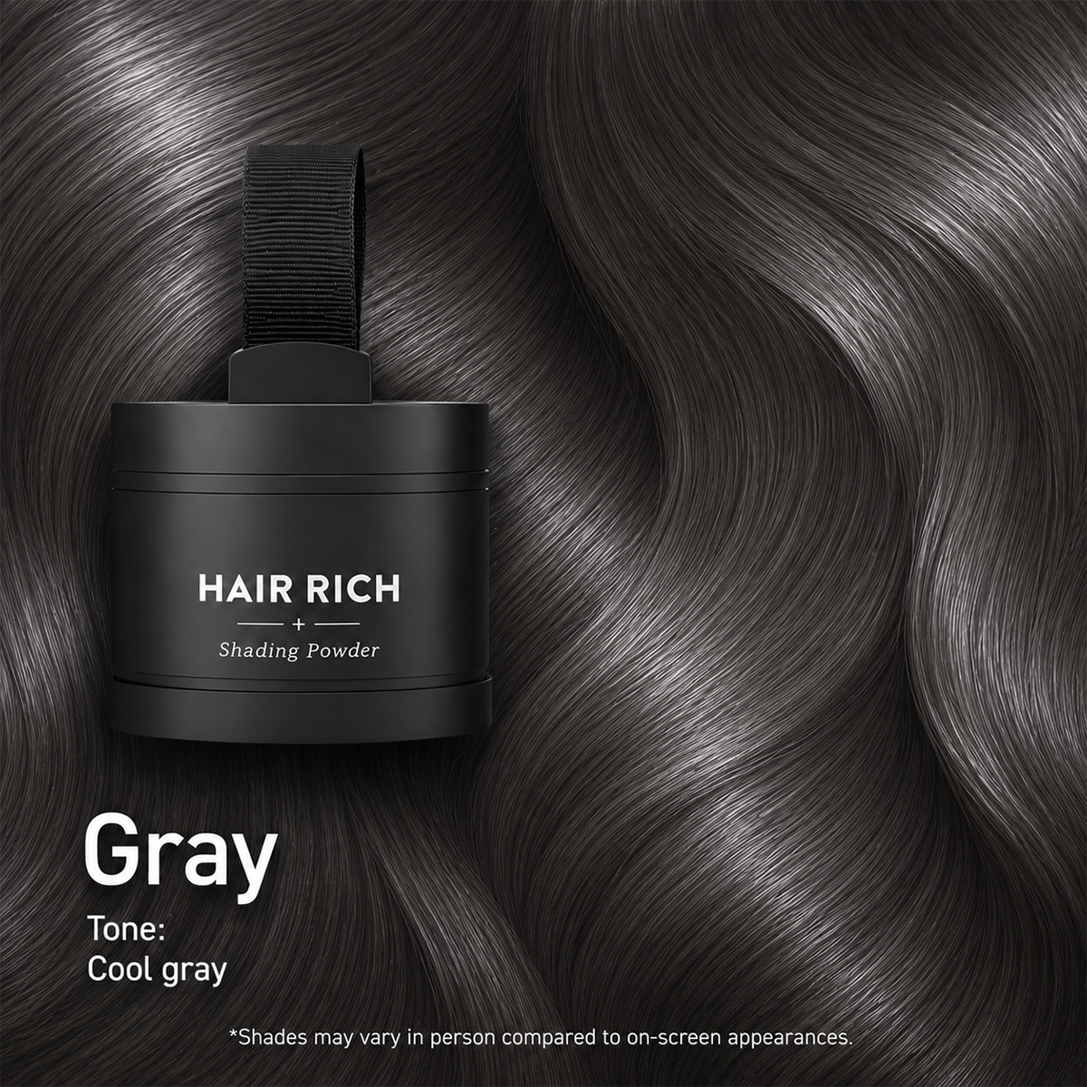 Men’s Hairline Powder for Root Touch Up & Volumizing Hair