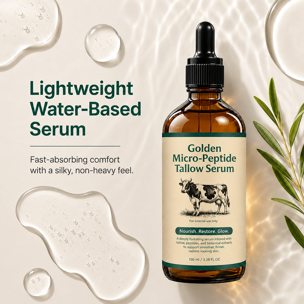 Golden Micro-Peptide Tallow Serum