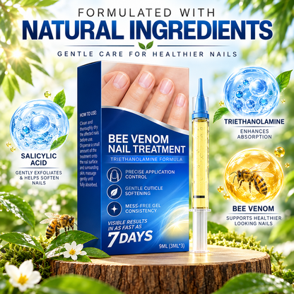 Bee Venom Nail Treatment, Fungi‑Free Nail Care Formula