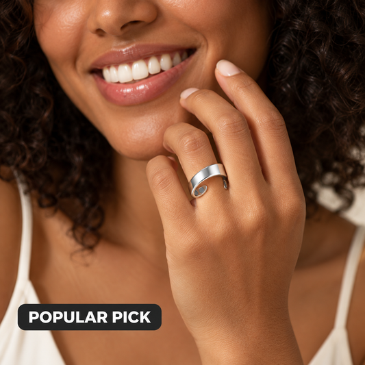 Acupressure Magnetic Ring for Daily Relaxation