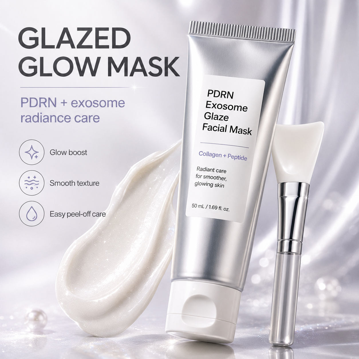 PDRN Exosome Glaze Facial Mask
