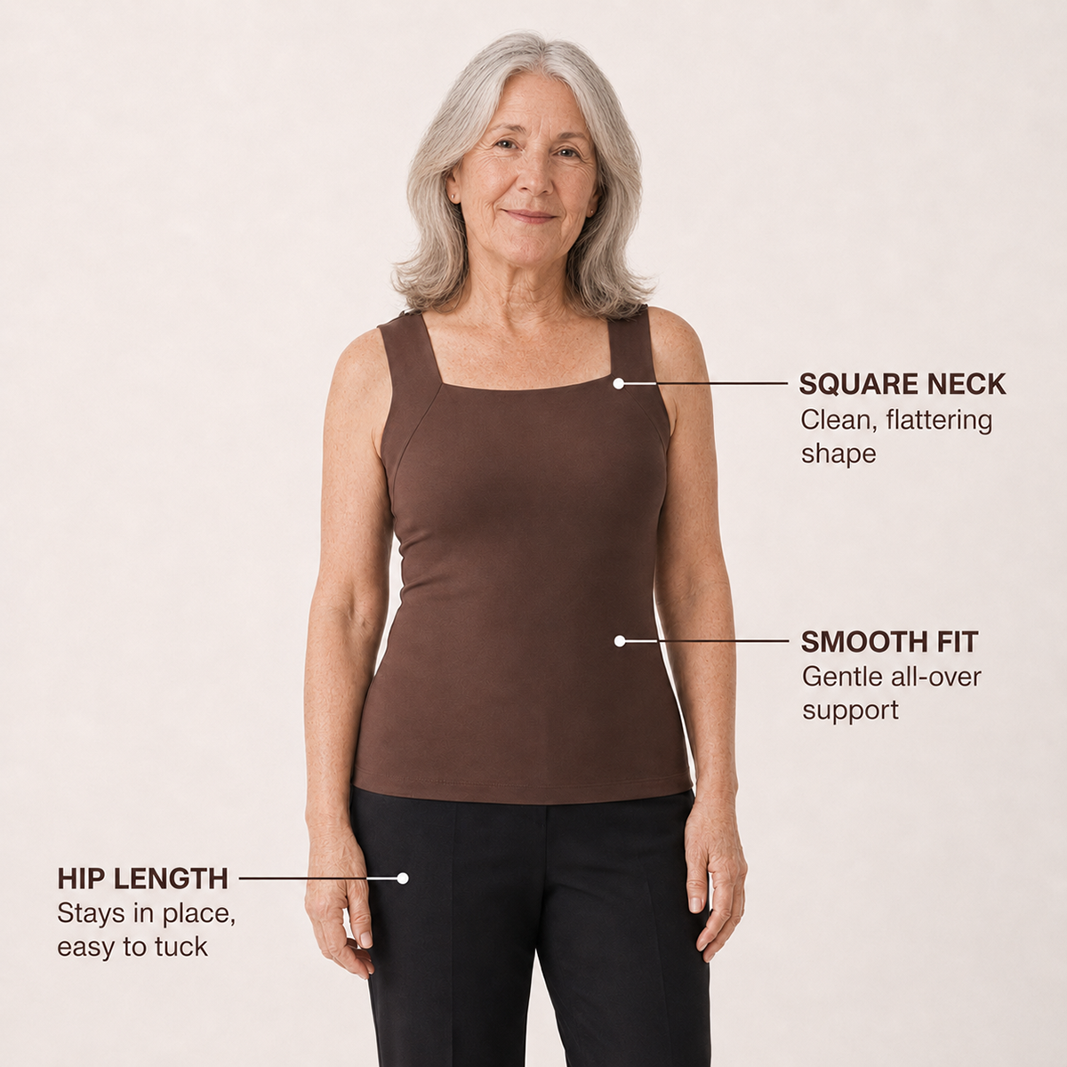 Sculpt Tank with Built-In Bra
