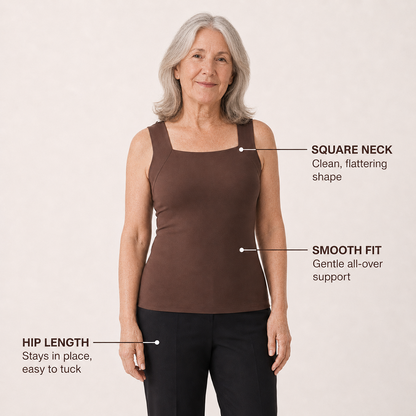 Sculpt Tank with Built-In Bra