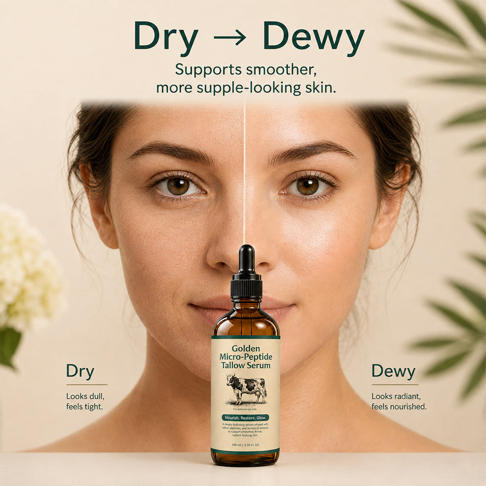 Golden Micro-Peptide Tallow Serum