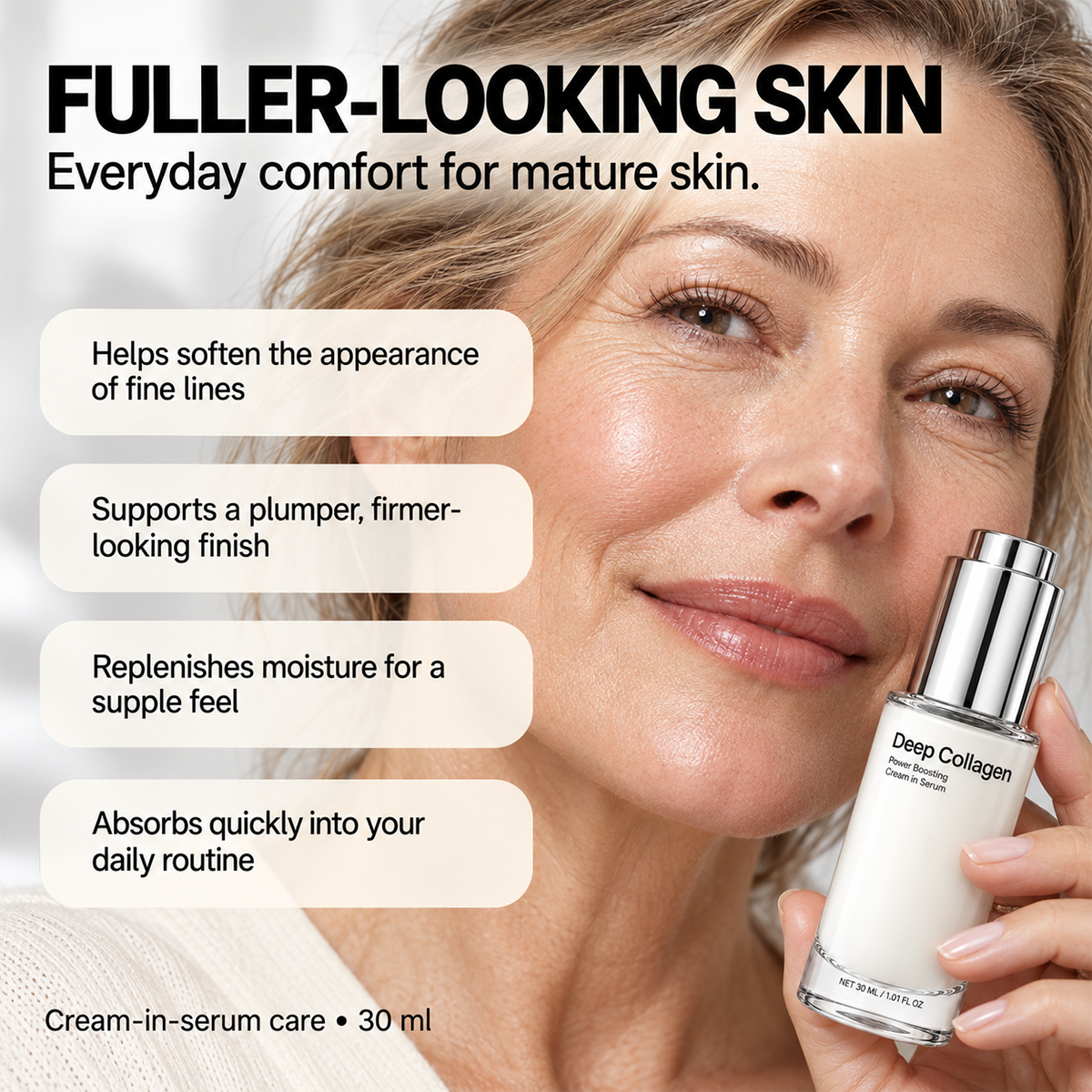 Korean Collagen Serum for Mature Skin
