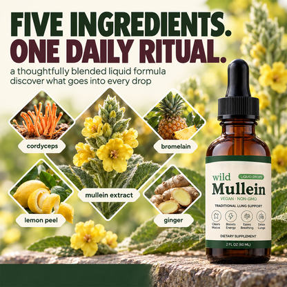 Wild Mullein Drops
