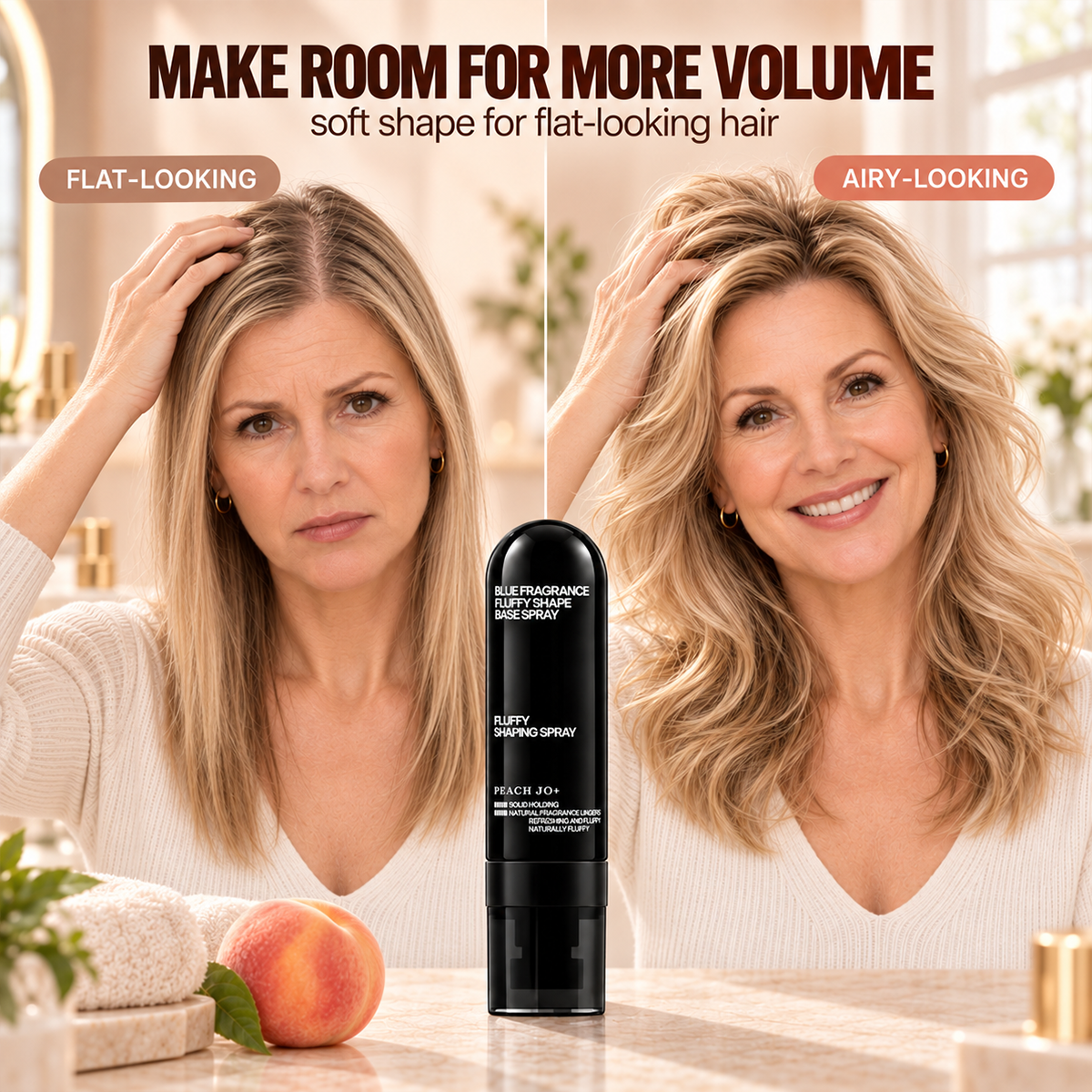 90ml Fluffy Volumizing Hair Shaping Spray