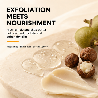 Exfoliating Body Wash with Lactic Acid
