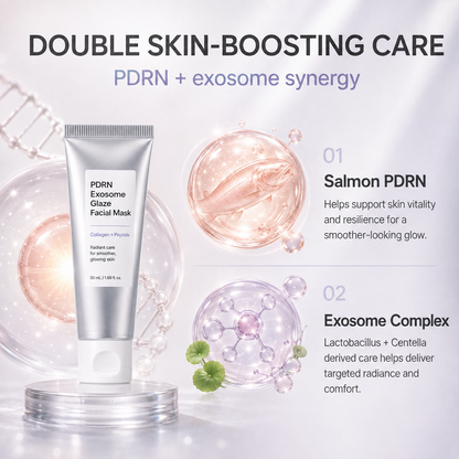 PDRN Exosome Glaze Facial Mask