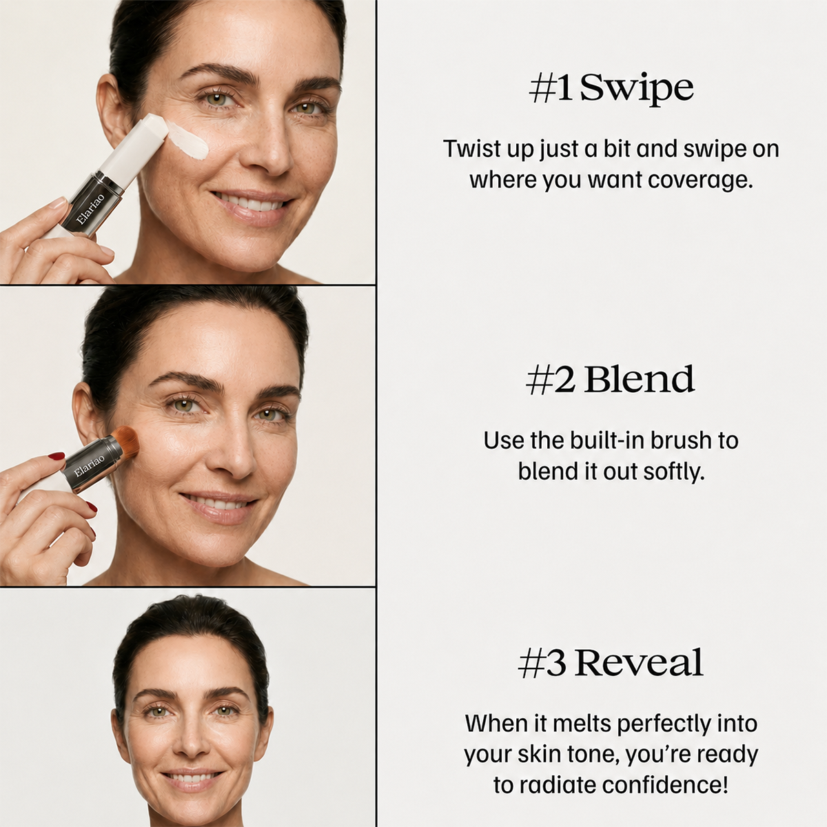 Elariao Color-Changing Foundation Stick