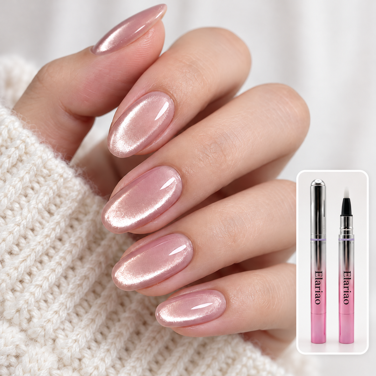 Salon Cat-Eye Nails in One Pen