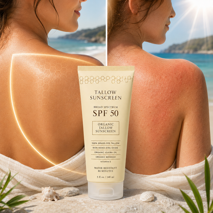 Organic Tallow Mineral Sunscreen