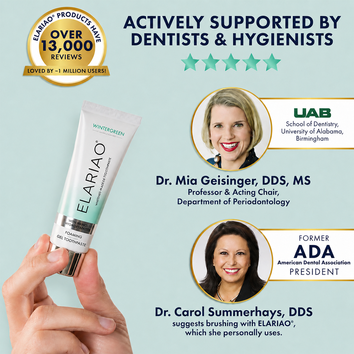 Elariao Gel Toothpaste