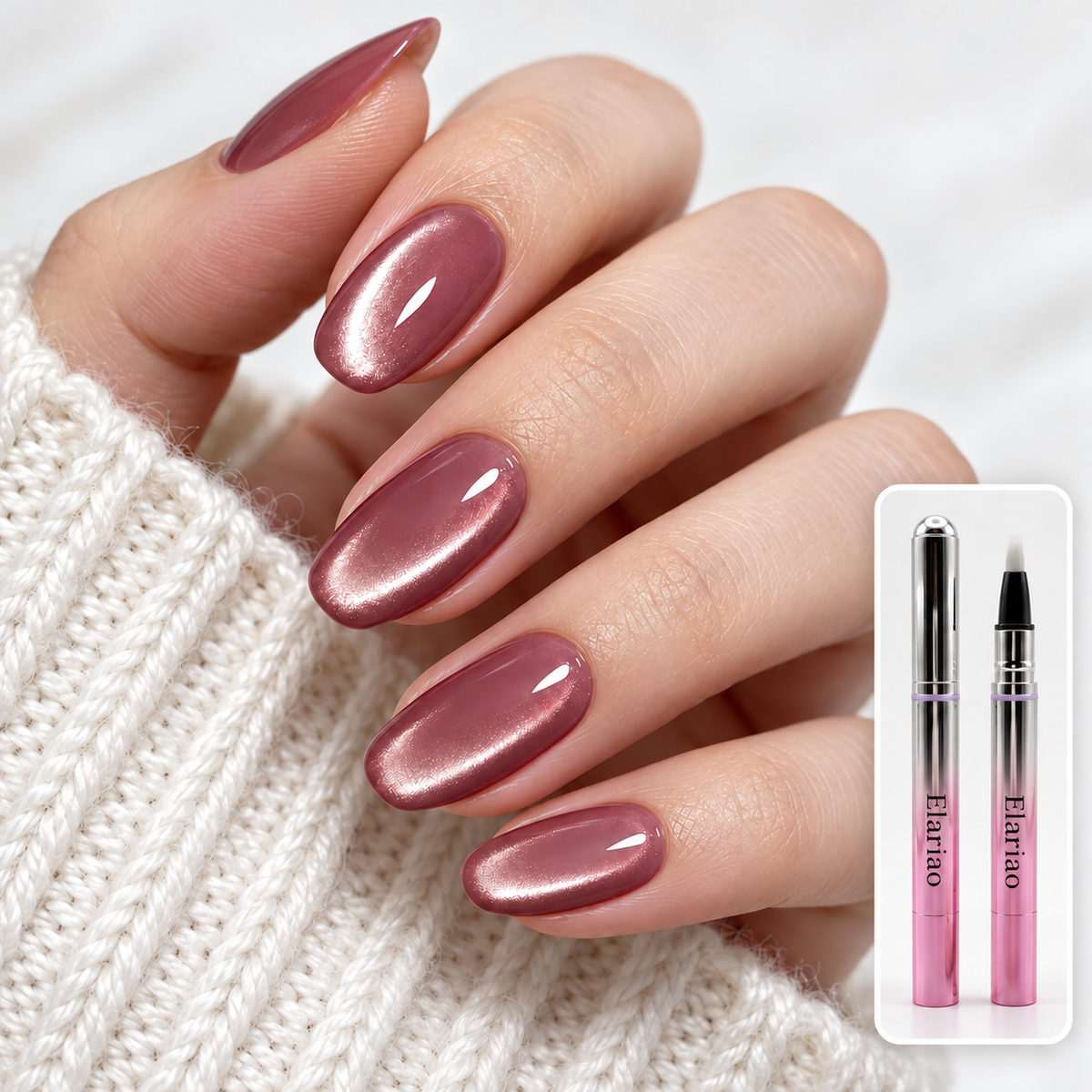 Salon Cat-Eye Nails in One Pen