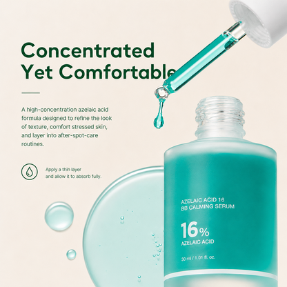 16% Azelaic Acid Facial Serum with Niacinamide & Pantothenic Acid
