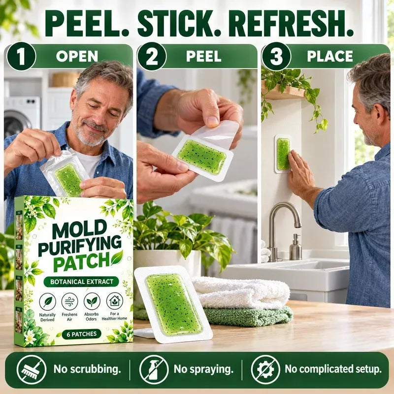 6Pcs Mold Purifying Patches