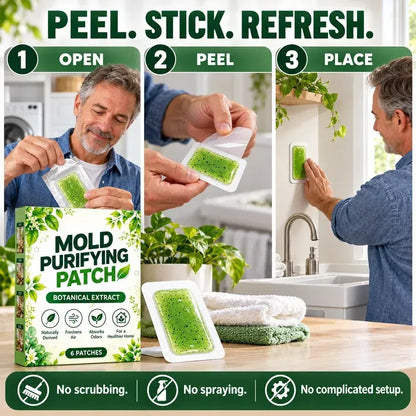 6Pcs Mold Purifying Patches