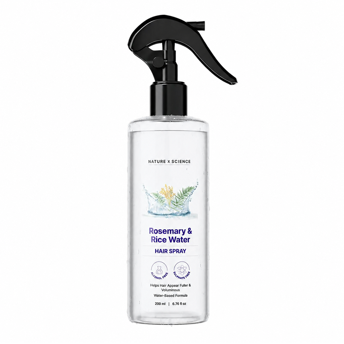 Rosemary & Rice Water Hair Spray