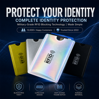 RFID Blocking Sleeves – Protect Your Cards from Electronic Theft