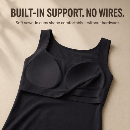 Sculpt Tank with Built-In Bra
