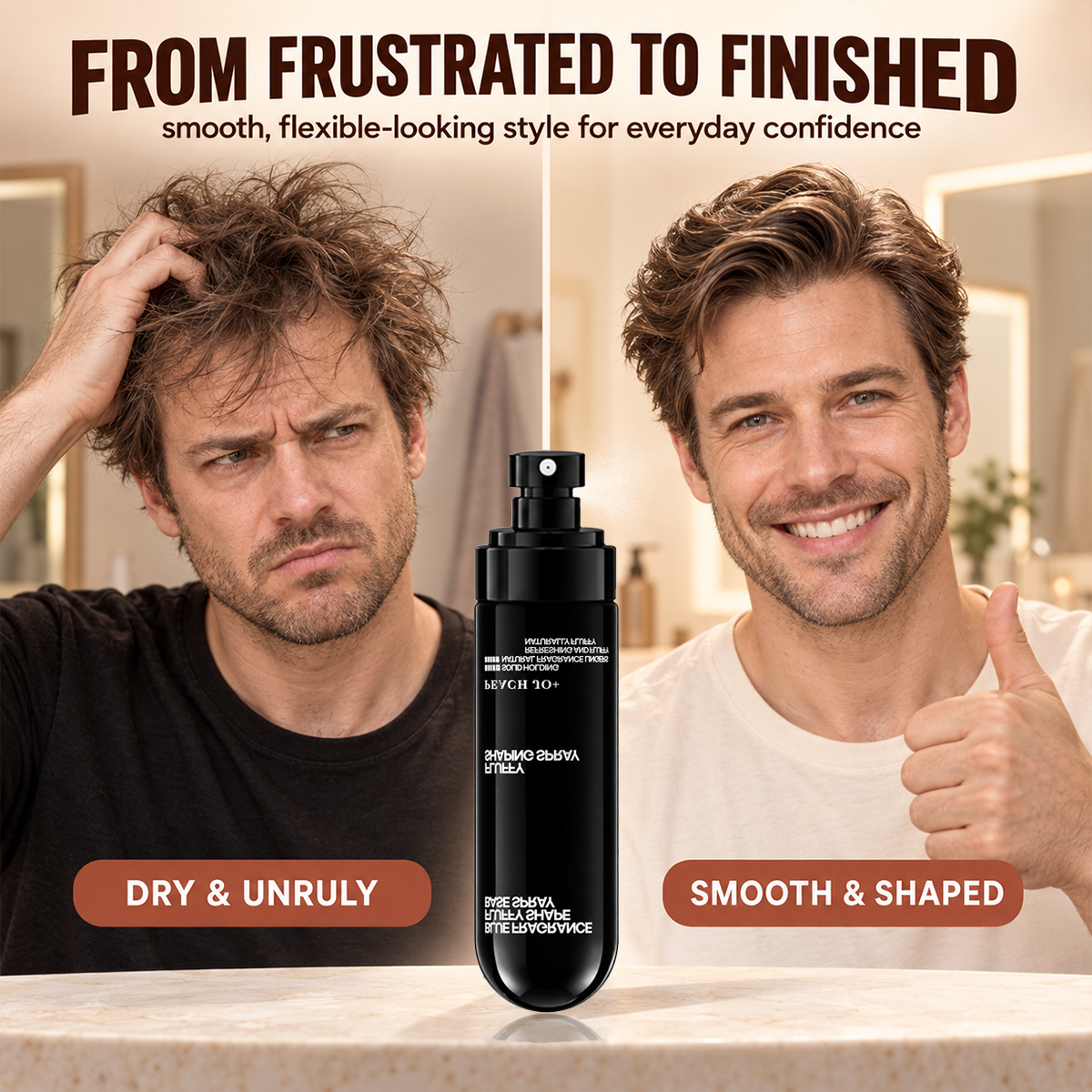 90ml Fluffy Volumizing Hair Shaping Spray