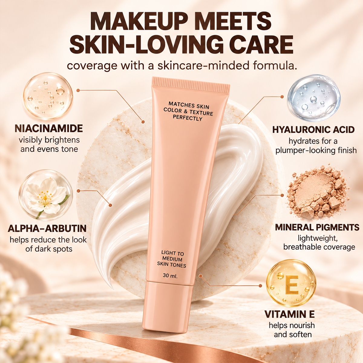 Foundation ingredient highlights