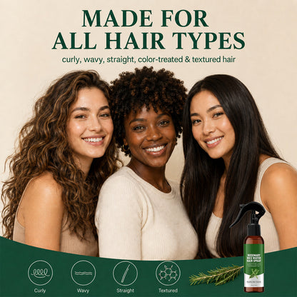 Rosemary Rice Water Hair Spray – Healthy Hair Growth & Scalp Nourishment