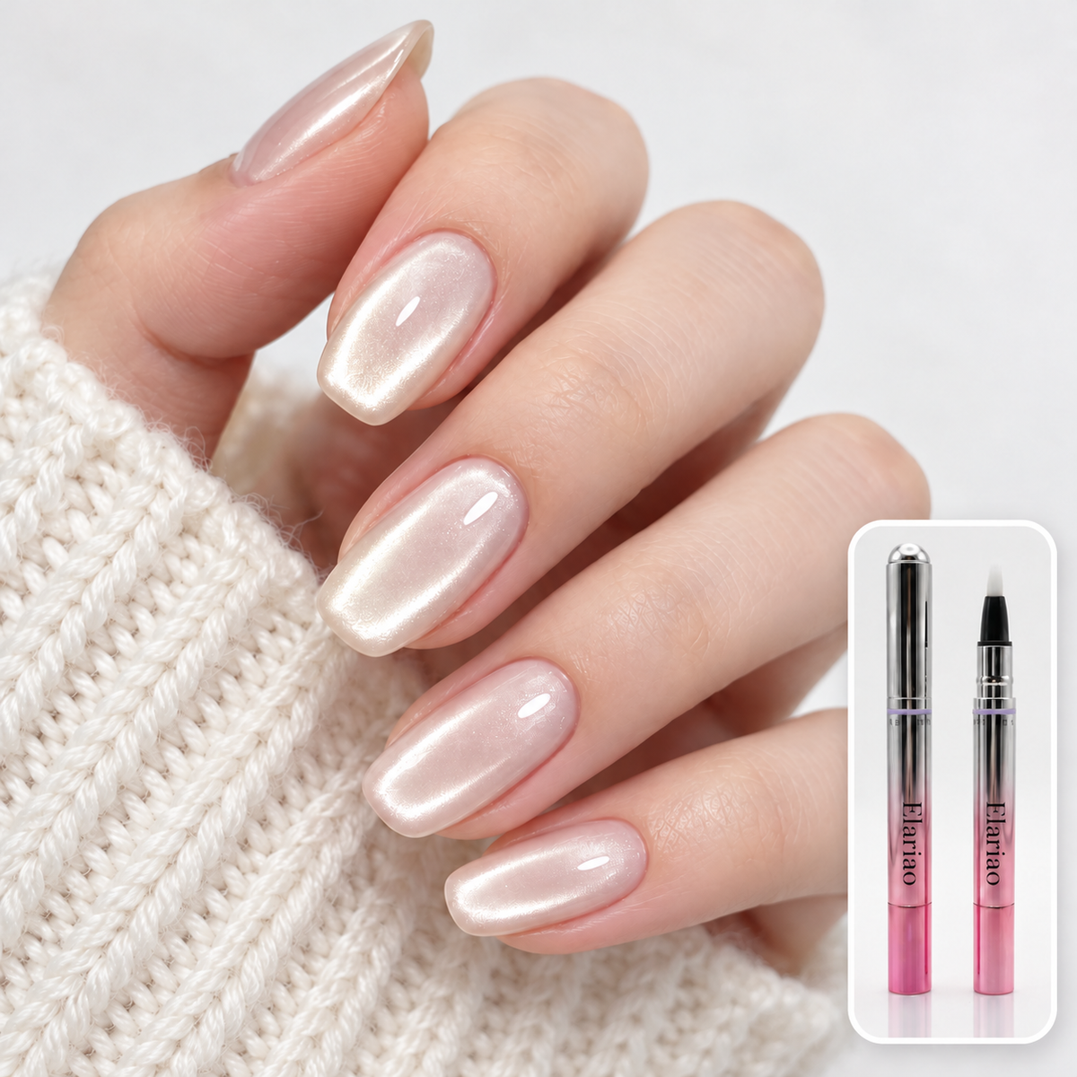 Salon Cat-Eye Nails in One Pen