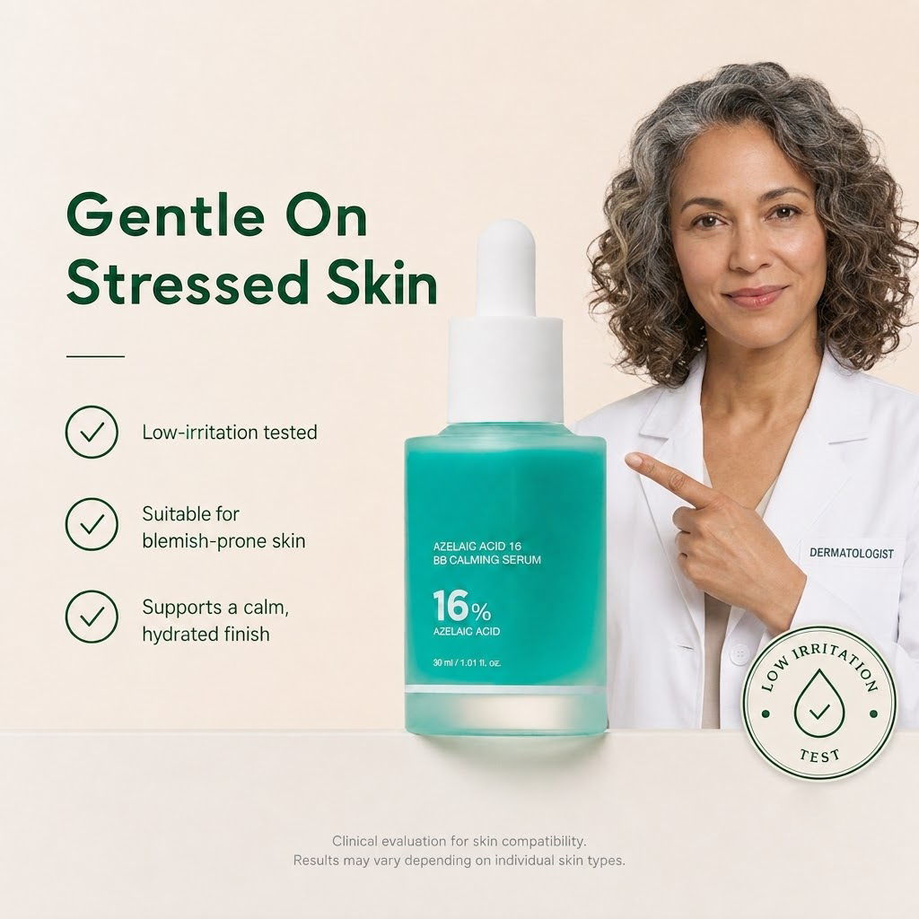 16% Azelaic Acid Facial Serum with Niacinamide & Pantothenic Acid