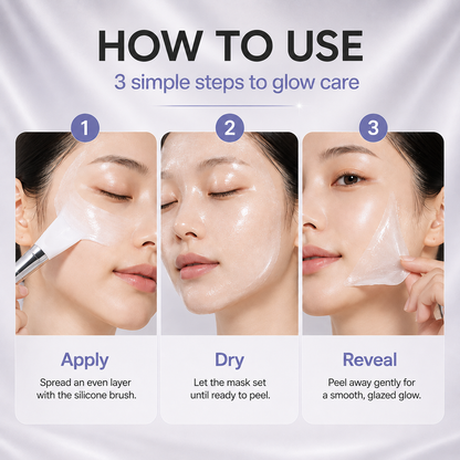 PDRN Exosome Glaze Facial Mask