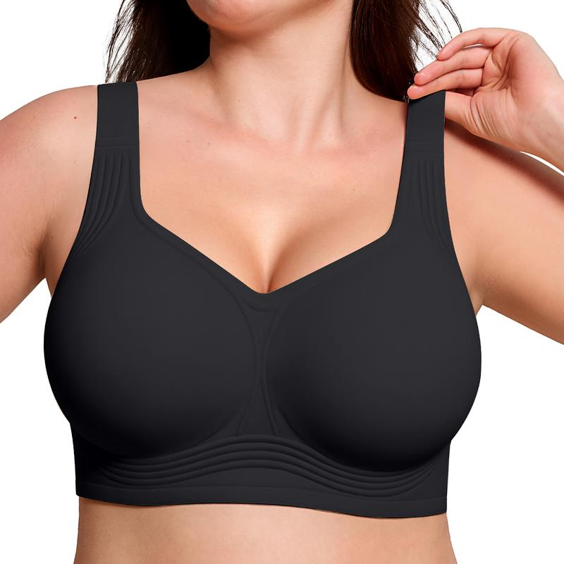 Comfortable Wireless Full Coverage Jelly Smoothing Bra