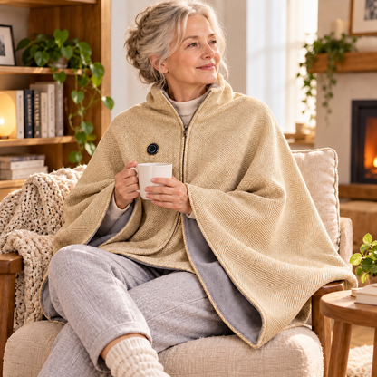 ❄️Heated Wearable Blanket – Stay Warm at Your Desk Without Bulky Layers 🔥