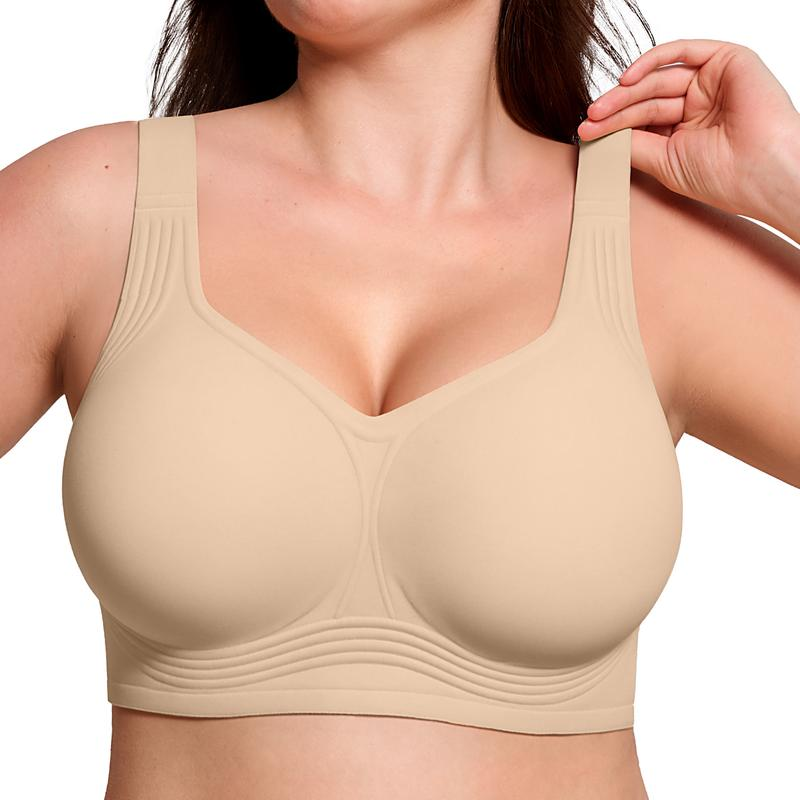 Comfortable Wireless Full Coverage Jelly Smoothing Bra