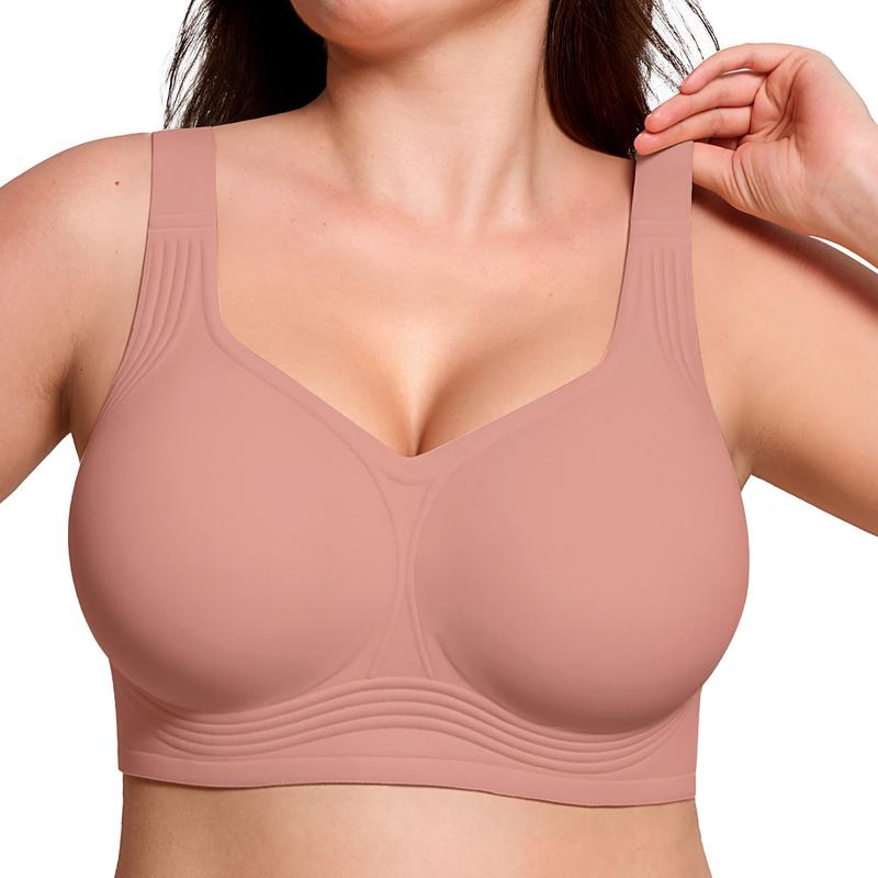 Comfortable Wireless Full Coverage Jelly Smoothing Bra