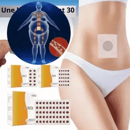 Slim Patch GLP-1 - Natural Slimming Pack - Original Product (30 Patches)
